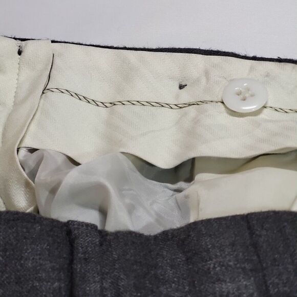 Park Hall Pure New Wool, Grey, Size 36x30, Little Wear, Trousers - Picture 5 of 12